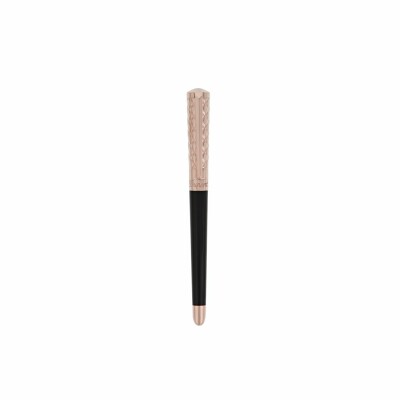 Stylo plume S.T. Dupont Liberté finition or rose et noir