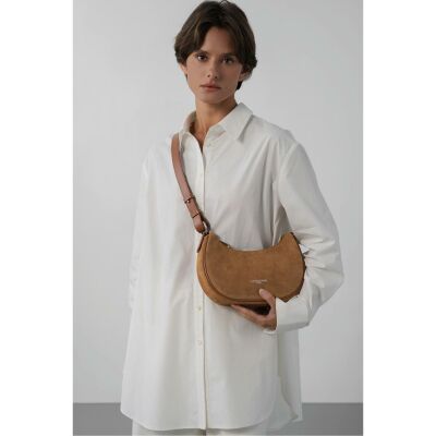 Sac besace zippé Lancaster Suède IT S