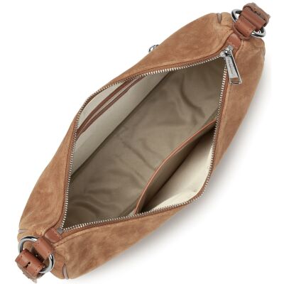 Sac besace zippé Lancaster Suède IT L