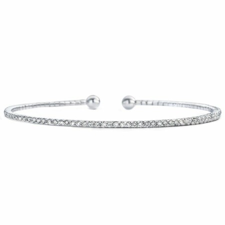 Messika Skinny bracelet, white gold, diamonds