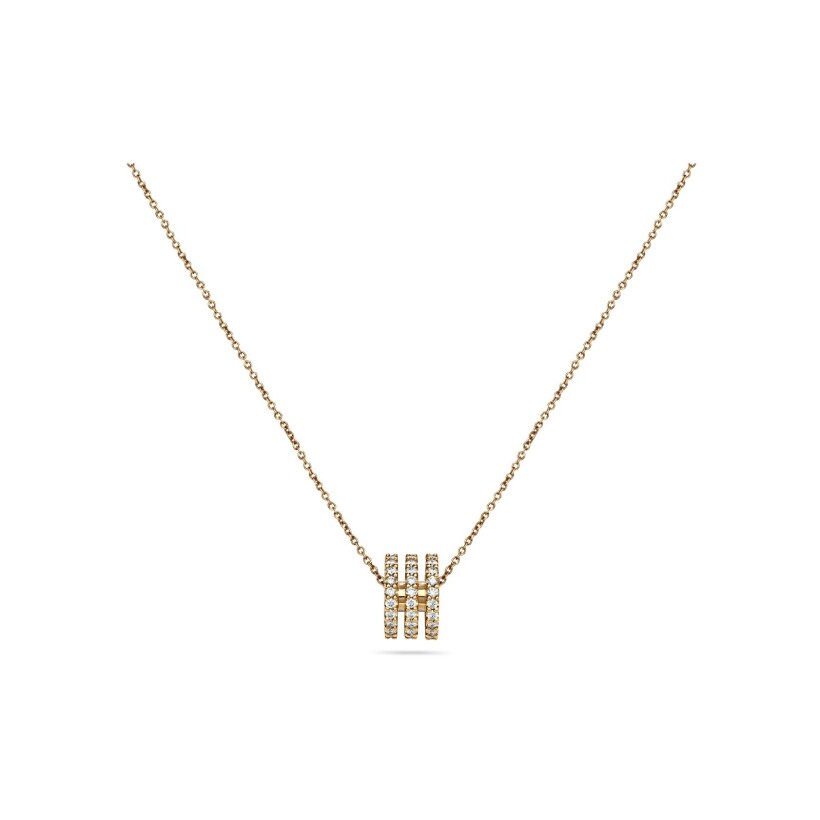 Doux Obsession necklace, rose gold and diamond