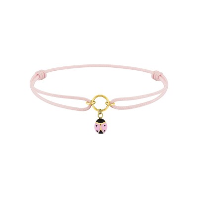 Bracelet corde bébé en or jaune