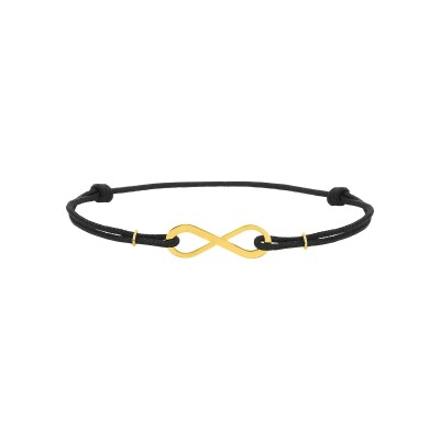 Bracelet corde en or jaune