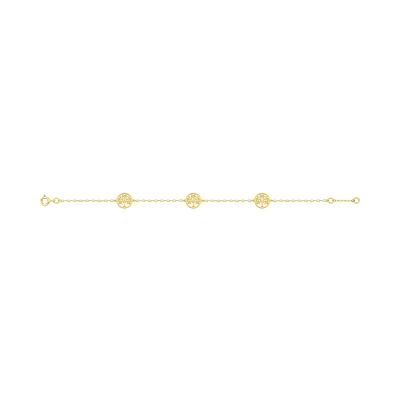 Bracelet en or jaune