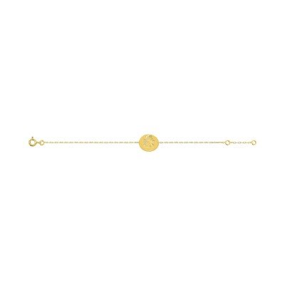 Bracelet en or jaune