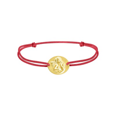 Bracelet corde en or jaune
