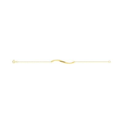 Bracelet en or jaune
