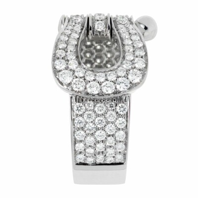 Bague FRED Force 10 en or blanc et diamants