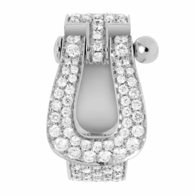 Bague FRED Force 10 en or blanc et diamants