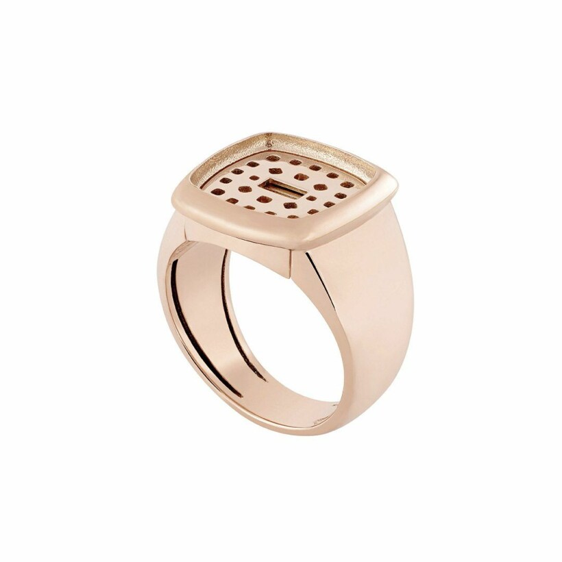 FRED Pain de sucre Ring setting, rose gold