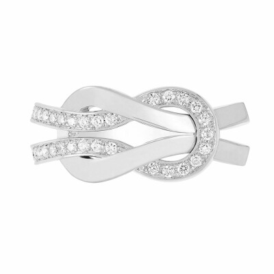 Bague FRED Chance Infinie en or blanc et diamants