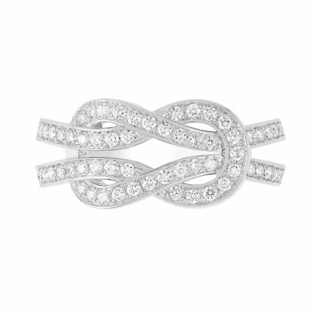 Bague FRED Chance Infinie en or blanc et diamants