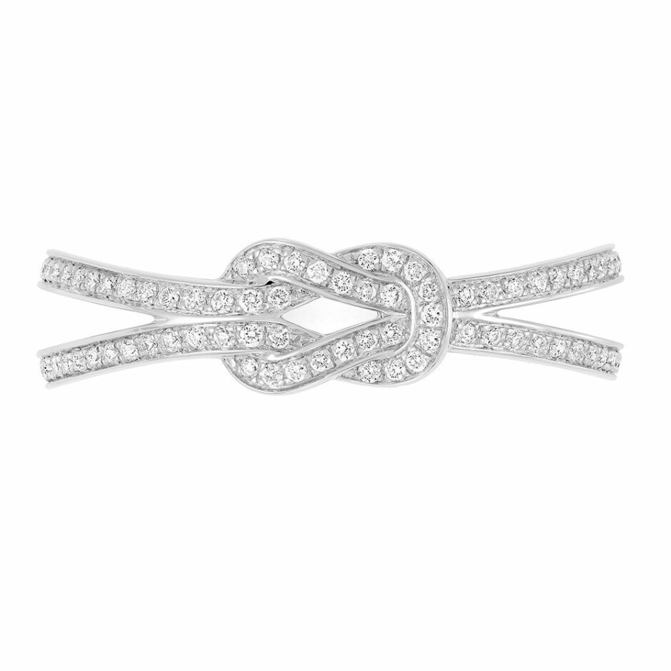 Bague FRED Chance Infinie en or blanc et diamants