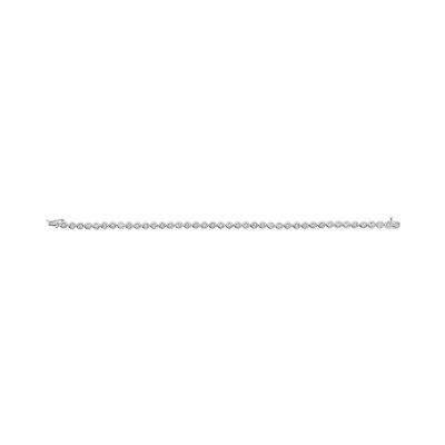 Bracelet en or blanc et diamant 0.20ct