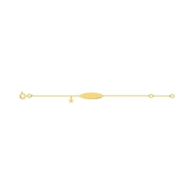 Gourmette Bébé en or jaune