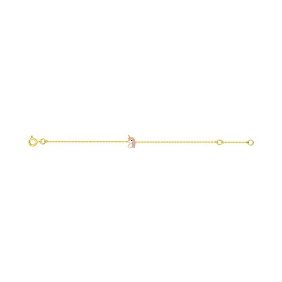Bracelet Bébé en or jaune, taille 14cm