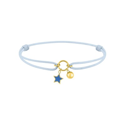 Bracelet corde en or jaune