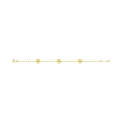 Bracelet en or jaune