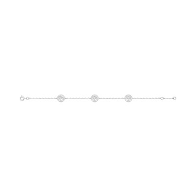 Bracelet en or blanc