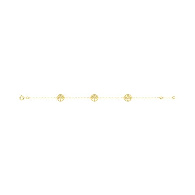 Bracelet en or jaune