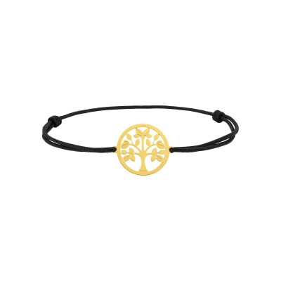 Bracelet corde en or jaune