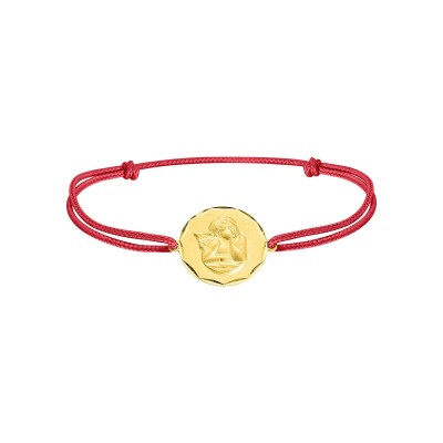 Bracelet corde en or jaune