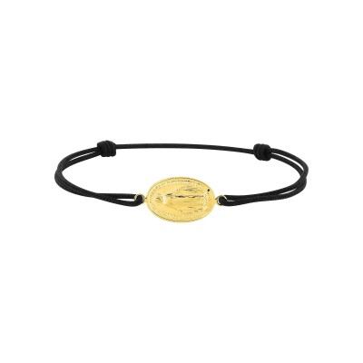 Bracelet corde en or jaune