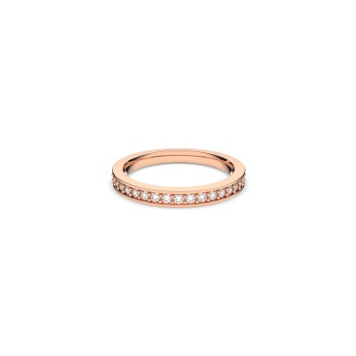 Bague Swarovski Matrix en métal doré et cristaux Swarovski, taille 50