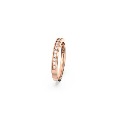 Bague Swarovski Matrix en métal doré et cristaux Swarovski, taille 55