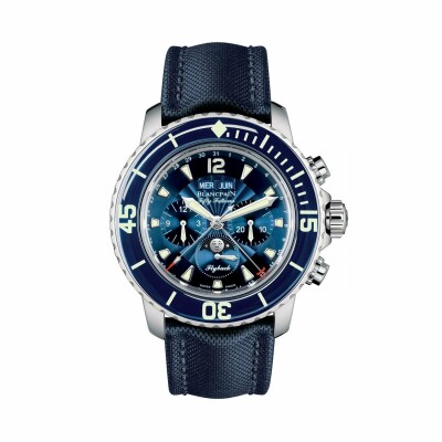 Montre Blancpain Fifty Fathoms Chronographe Flyback Quantième Complet