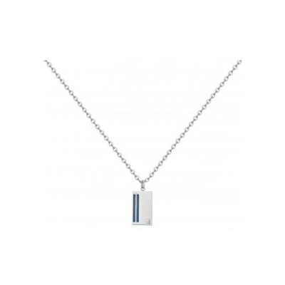 Collier Phebus en acier et diamant