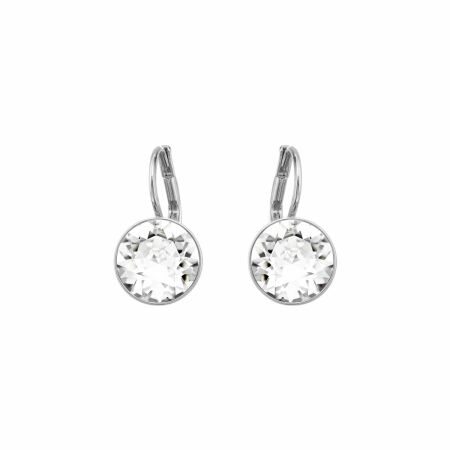 Boucles d'oreilles Swarovski Bella Mini en cristaux Swarovski et métal rhodié