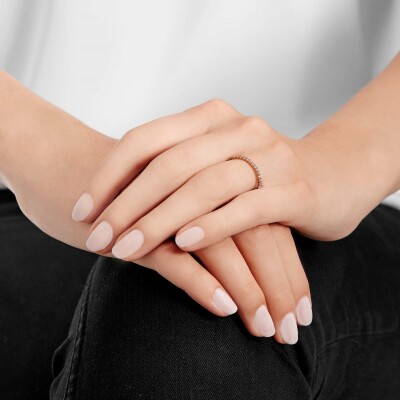 Bague Swarovski Vittore en métal doré rose et cristaux Swarovski