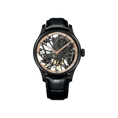 Montre Aerowatch Renaissance squelette Cobweb