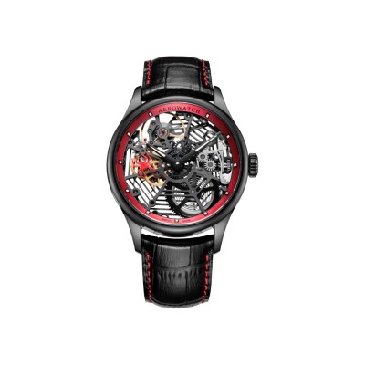 Montre Aerowatch Renaissance squelette Cobweb