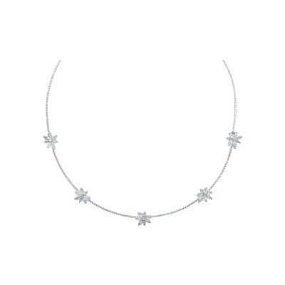 Necklace diamonds white gold