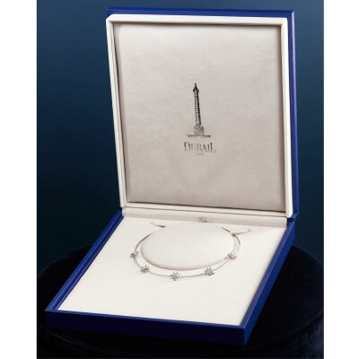 Necklace diamonds white gold