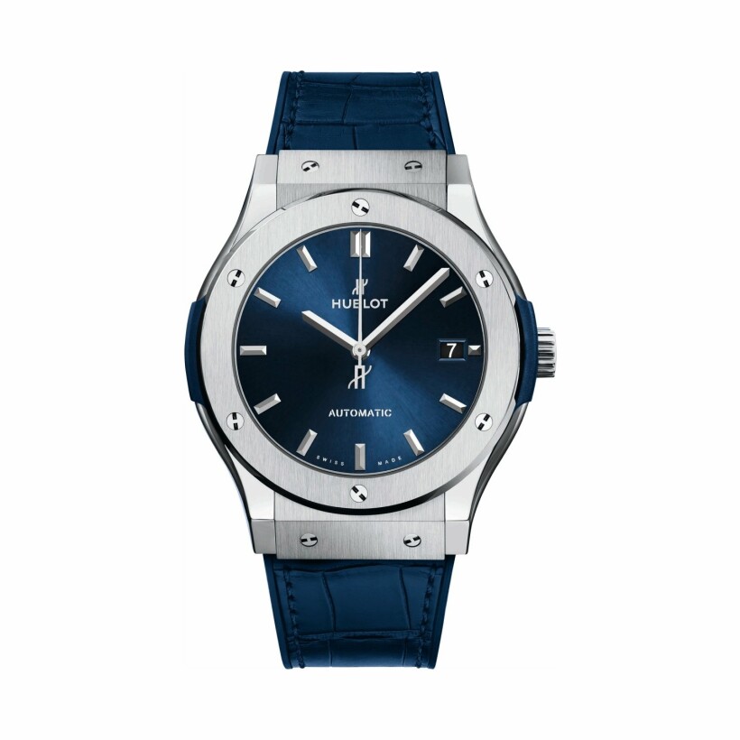 Hublot Classic Fusion Titanium Blue watch
