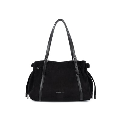 Sac cabas zippé Lancaster Velvet Emma L