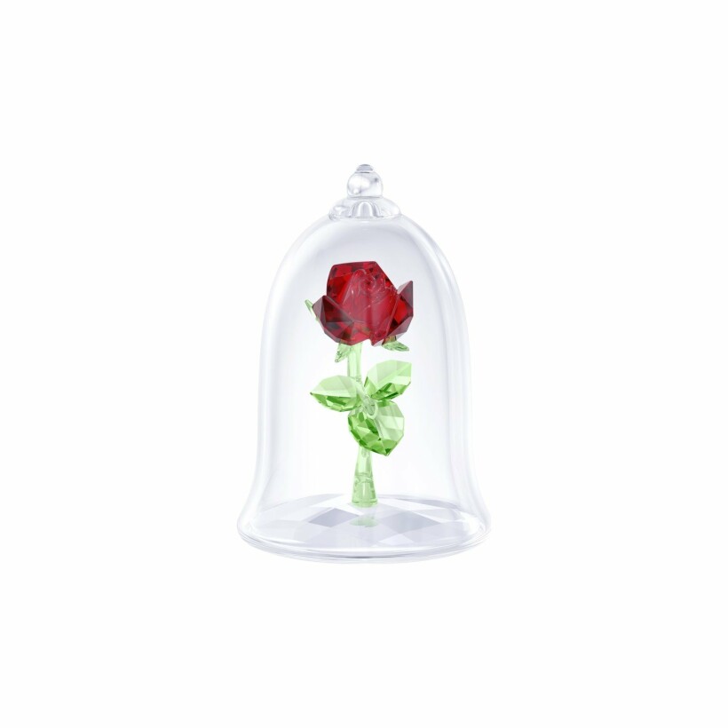 Figurine Swarovski Beauty and the Beast Rose Enchantée en cristaux Swarovski