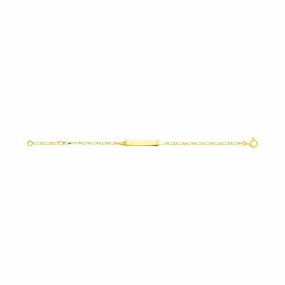 Gourmette en or jaune, 14cm