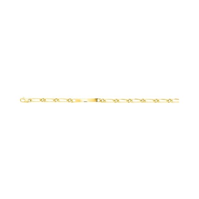 Gourmette maille cheval en or jaune