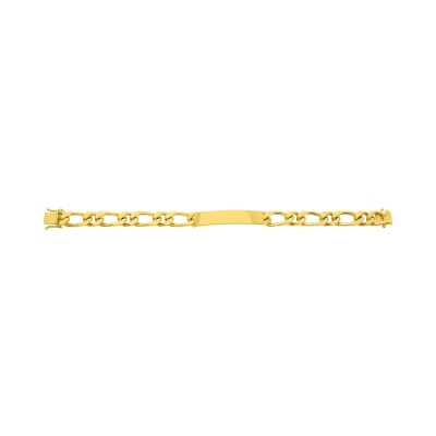 Gourmette maille cheval en or jaune