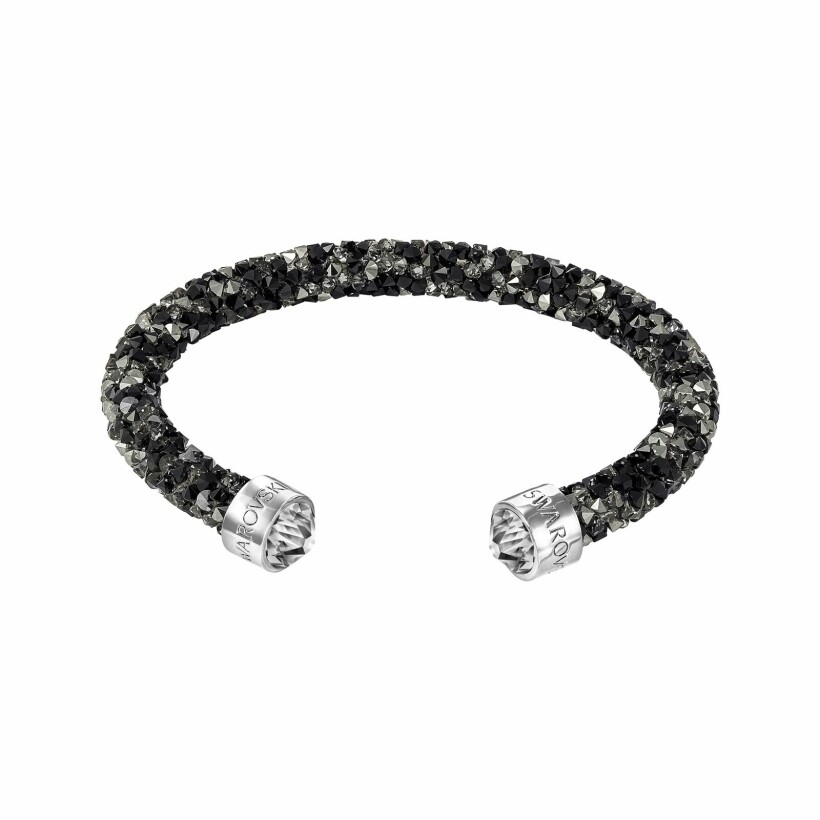 Bracelet manchette Swarovski Crystaldust en cristaux Swarovski et métal, taille M