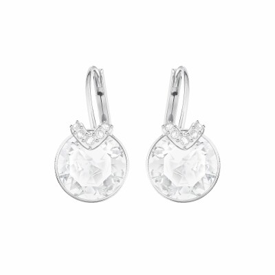 Boucles d'oreilles Swarovski Bella V en cristaux Swarovski et métal rhodié