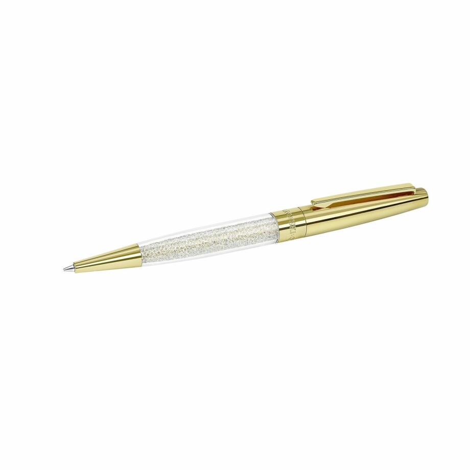 Stylo bille Swarovski Stardust doré