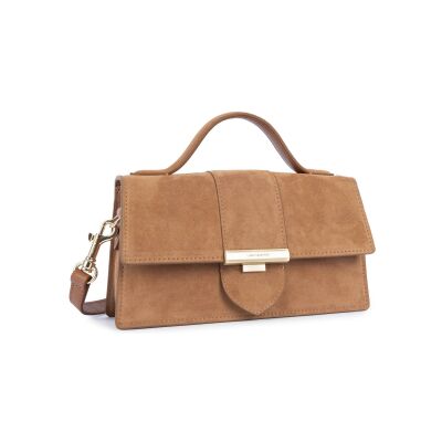 Sac à main à rabat Lancaster Suède Ily