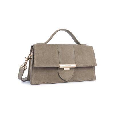 Sac à main à rabat Lancaster Suède Ily