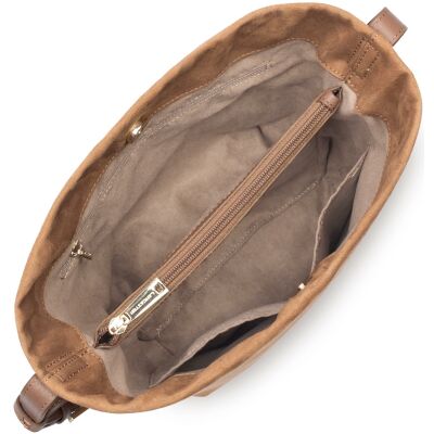 Sac seau aimanté Lancaster Suède M