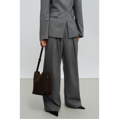 Sac seau aimanté Lancaster Suède M